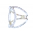GemLily Curated Diamond Fashion Ring in 14K White Gold GemLily Curated Diamond Fashion Ring in 14K White Gold