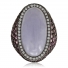 Leonardo Chalcedony and Pink Sapphire Ring Leonardo Chalcedony and Pink Sapphire Ring