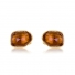 Bagh Designs Tumbled Faceted Cinnamon Quartz 18K Cufflinks Bagh Designs Tumbled Faceted Cinnamon Quartz 18K Cufflinks