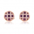Bagh Designs 18K Rose Gold Mother of Pearl Cufflinks with Diamonds Bagh Designs 18K Rose Gold Mother of Pearl Cufflinks with Diamonds
