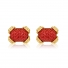 Bagh Designs Coral Cuff Links in 18K Yellow Gold Bagh Designs Coral Cuff Links in 18K Yellow Gold