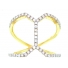 GemLily Curated French Pave Diamond Fashion Ring 14K Yellow Gold GemLily Curated French Pave Diamond Fashion Ring 14K Yellow Gold