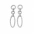GemLily Curated Diamond Drop Earrings in 14K White Gold GemLily Curated Diamond Drop Earrings in 14K White Gold