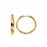 GemLily Hinged Gold Hoops in 14K Yellow Gold GemLily Hinged Gold Hoops in 14K Yellow Gold