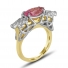 Henry Elfering Pink Spinel Wolf Ring Henry Elfering Pink Spinel Wolf Ring