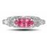 Henry Elfering Pink Spinel Wolf Ring Henry Elfering Pink Spinel Wolf Ring