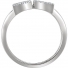 GemLily Curated Rectangle Geometric Ring with Diamonds GemLily Curated Rectangle Geometric Ring with Diamonds